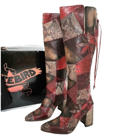 Freebird Juno patchwork boot - Picture 6 of 16